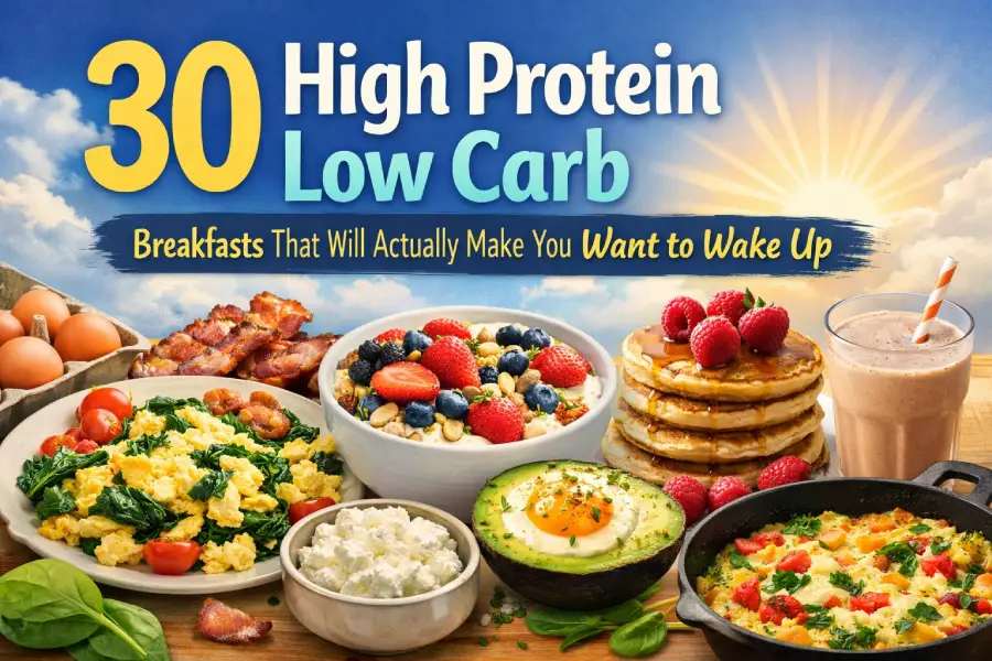 High protein low carb breakfasts